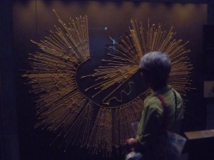 This fabulous quipu is from Arica, Chile.