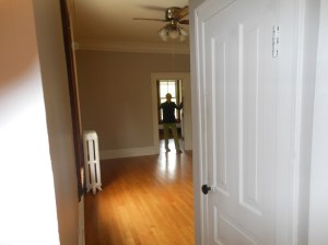 After the last furniture was donated, this is what was left.