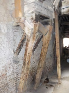 Today some structures are sagging a bit.