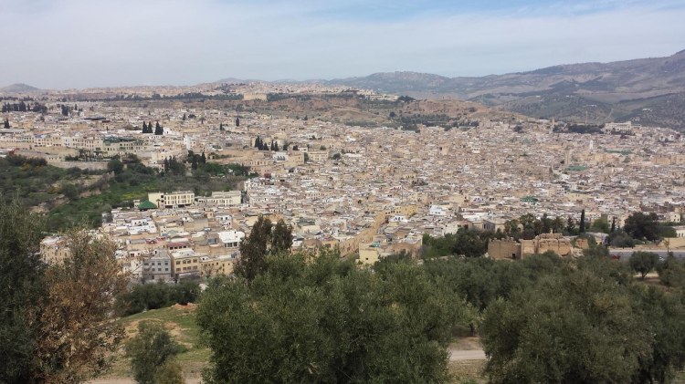 4.9.16 Fes medina from Borj sur